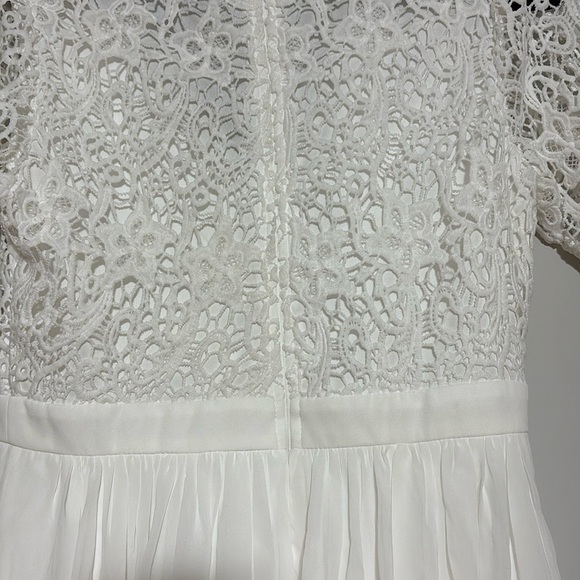 Lulu's White Lace Dress - Picture 7 of 15